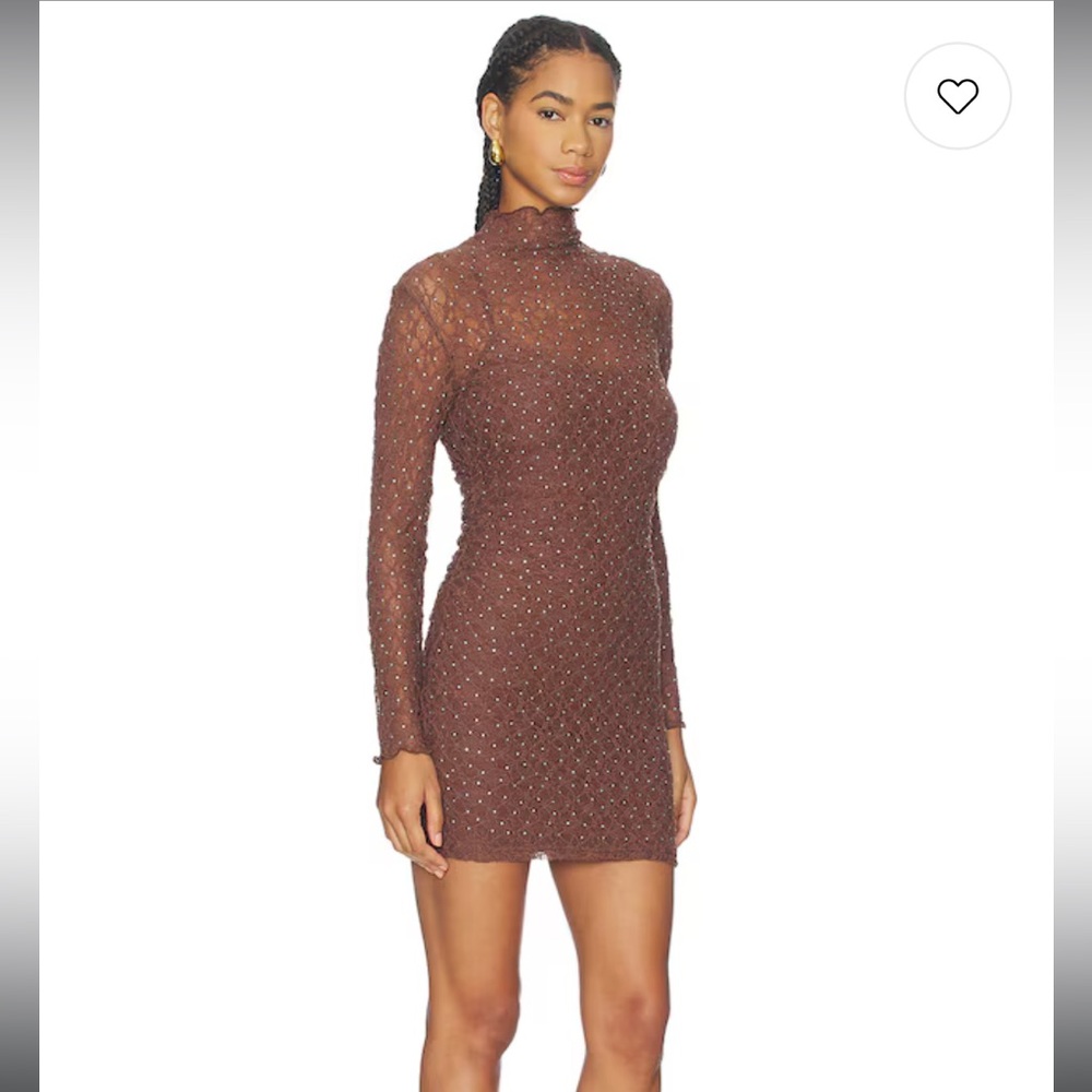 ASTR the Label Kourtney Dress in Brown